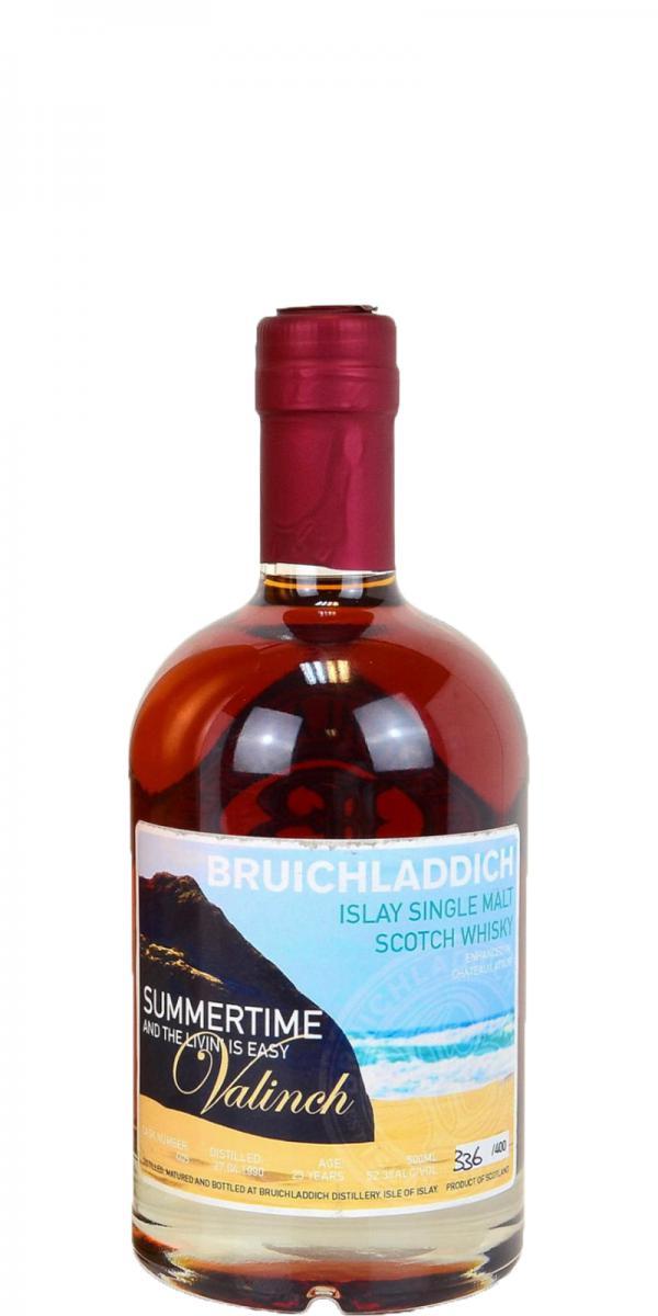 Bruichladdich 1990 Valinch - Summertime and the living is easy