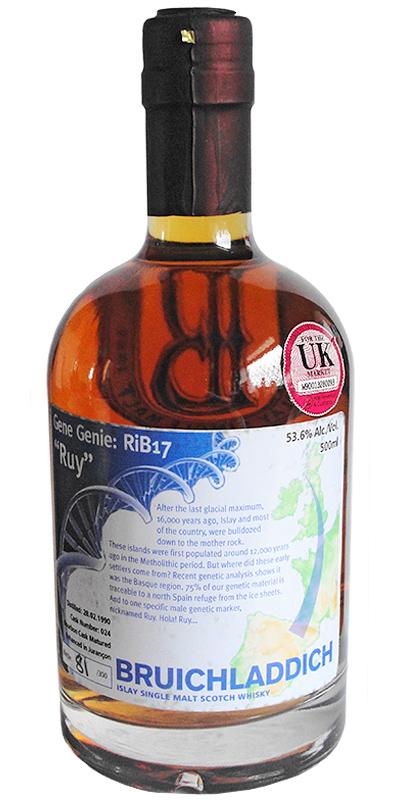 Bruichladdich 1990 Valinch Gene Genie