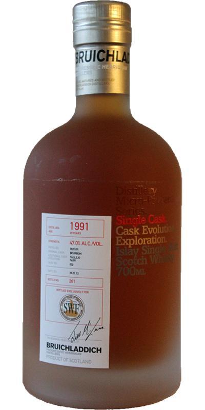 Bruichladdich 1991 Svenska Whiskyförbundet #15
