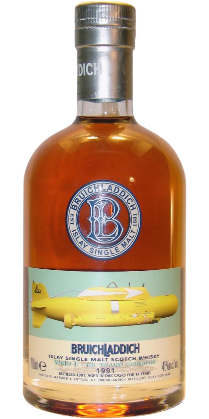 Bruichladdich 1991 WMD II - Yellow Submarine
