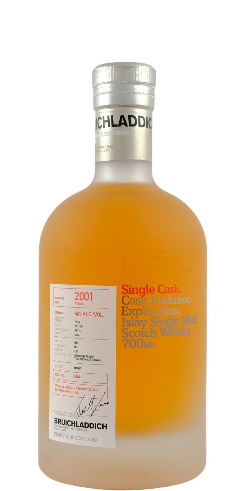 Bruichladdich 2001 Micro-Provenance Series