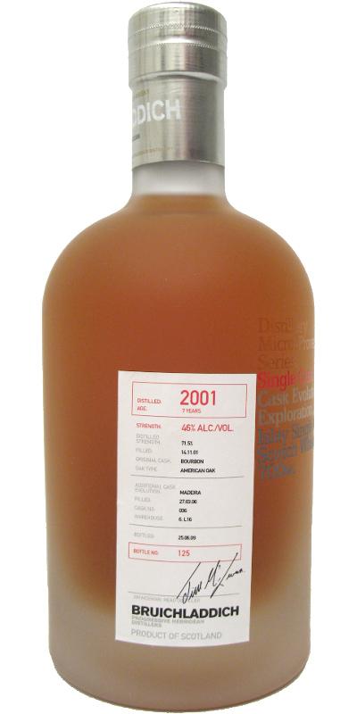 Bruichladdich 2001 Micro-Provenance Series