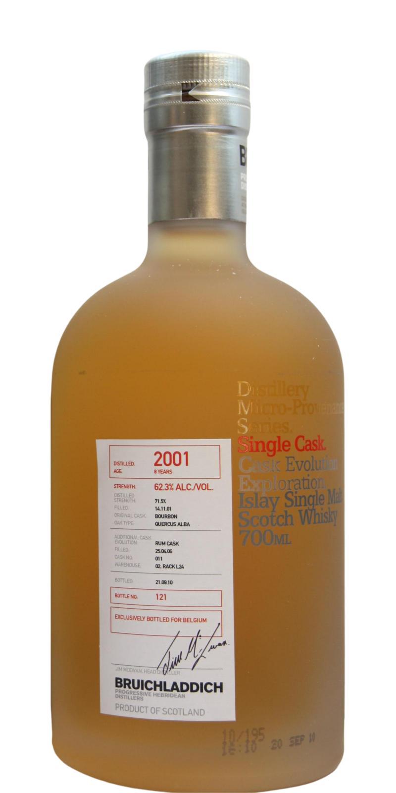 Bruichladdich 2001 Micro-Provenance Series