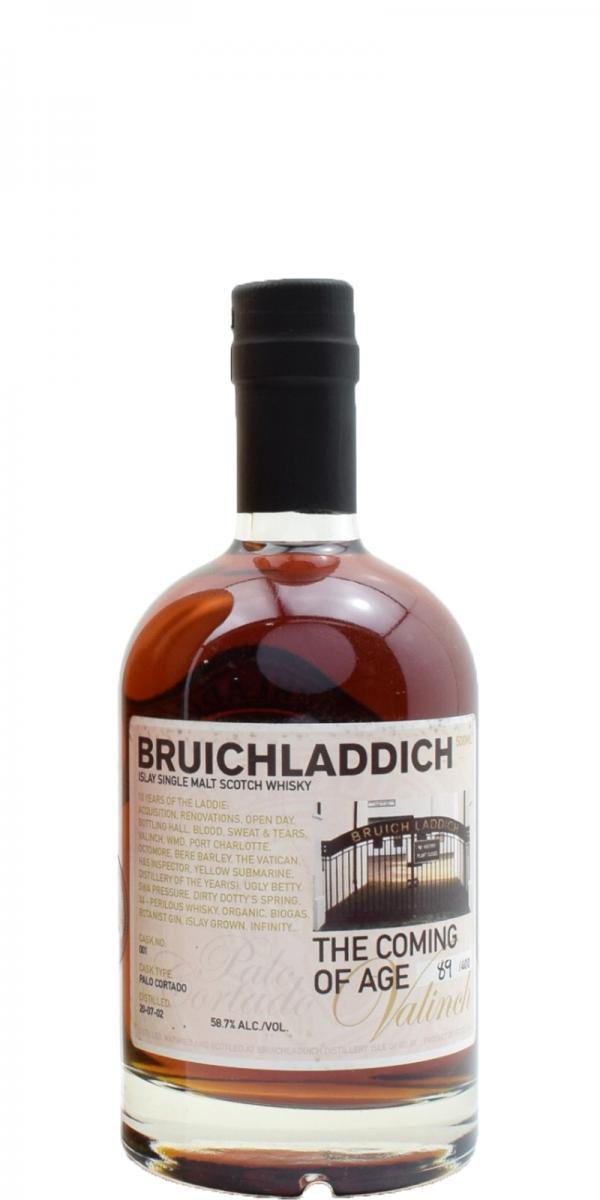 Bruichladdich 2002 Valinch - The Coming of Age
