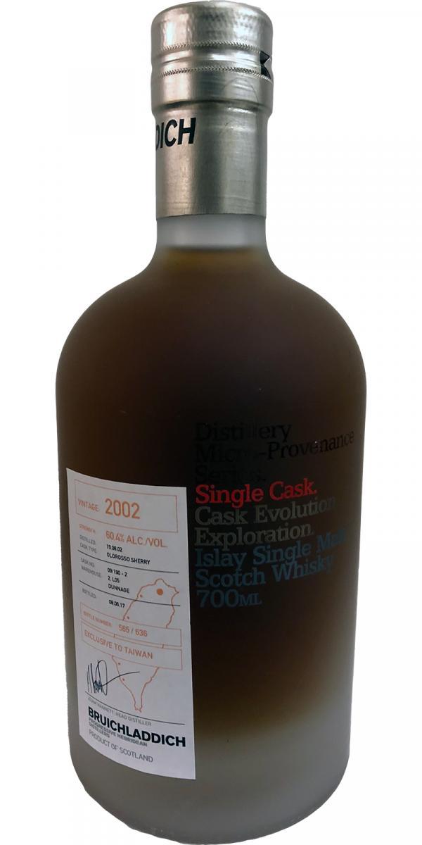 Bruichladdich 2002 Micro-Provenance Series