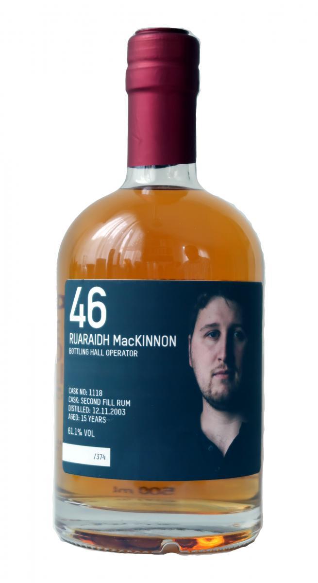 Bruichladdich 2003 Laddie Crew Valinch 46 - Ruaraidh MacKinnon