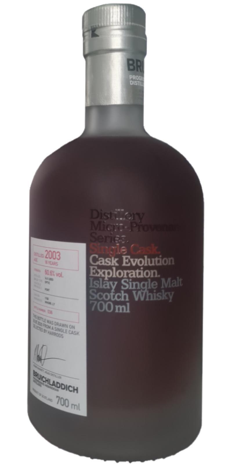 Bruichladdich 2003 Micro-Provenance Series