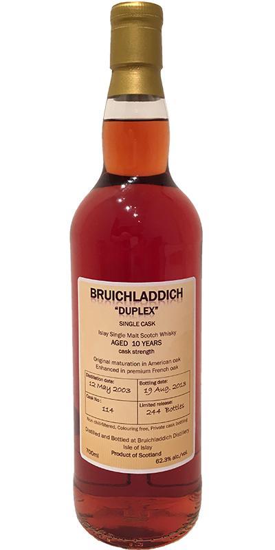 Bruichladdich 2003 Duplex