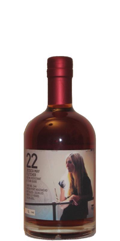 Bruichladdich 2003 Laddie Crew Valinch 22 - Jessica May Fletcher