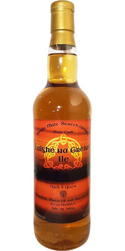 Bruichladdich 2003 Private Cask Laighe Na Greine Ile