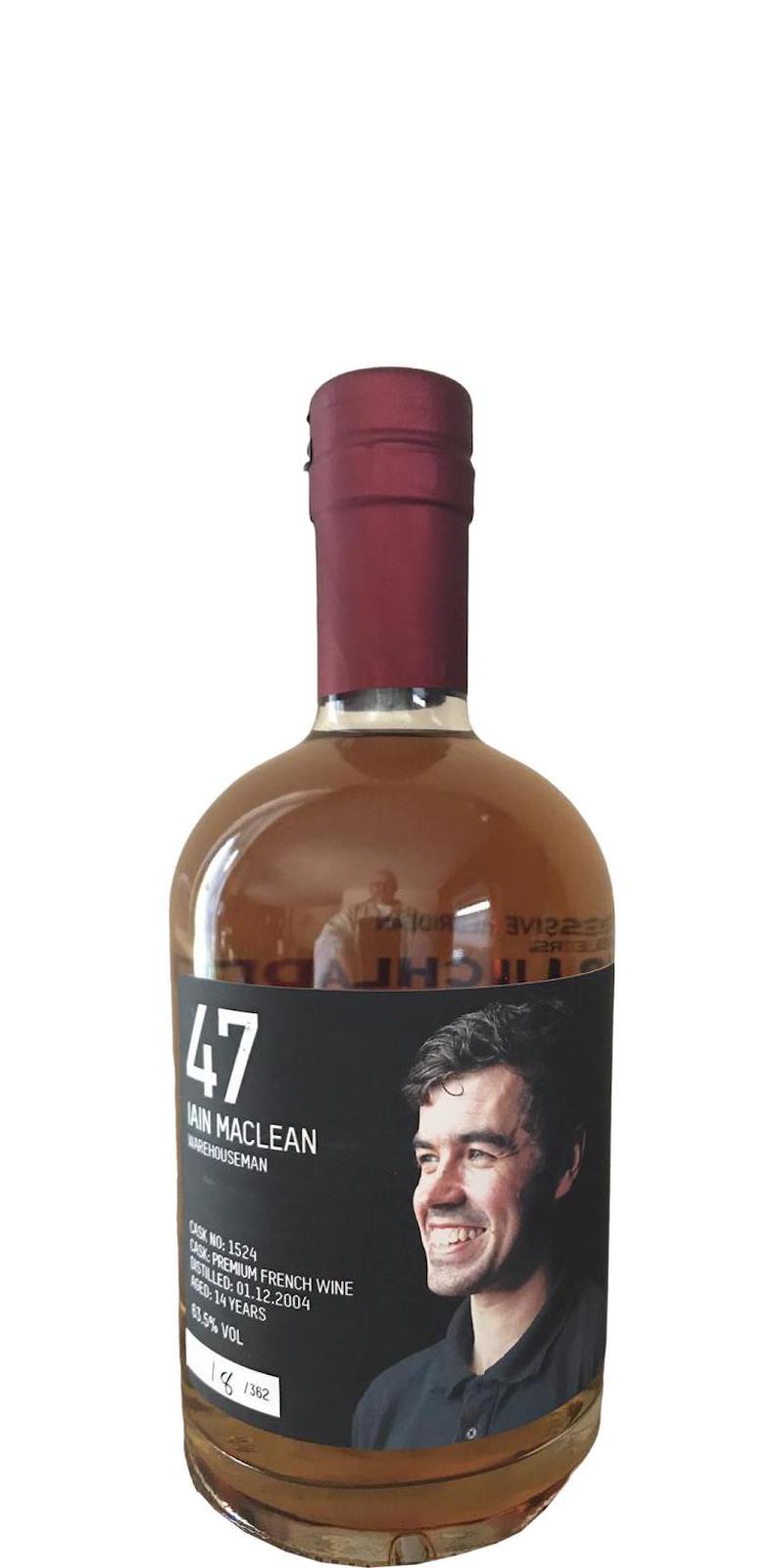 Bruichladdich 2004 The Laddie Crew Valinch 47 - Ian McLean