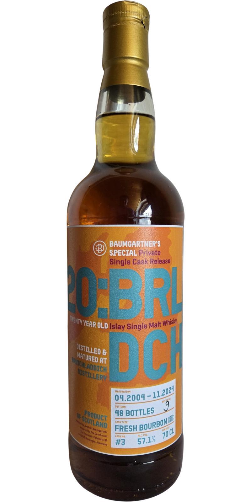 Bruichladdich 2004 Private Cask Bottling