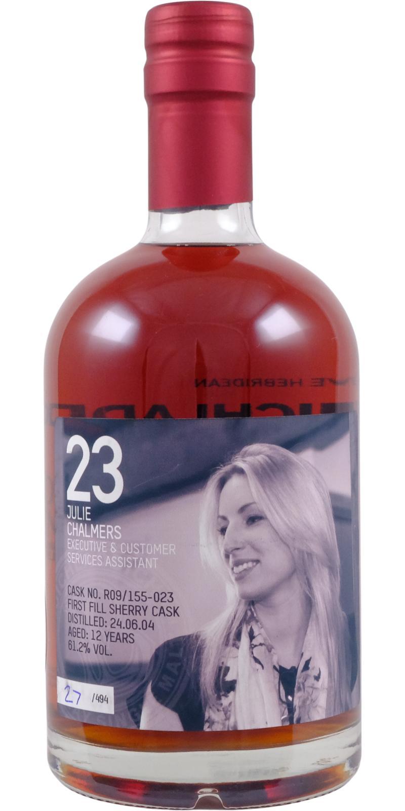 Bruichladdich 2004 Laddie Crew Valinch 23 - Julie Chalmers