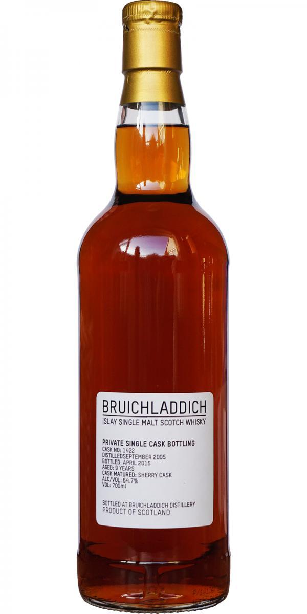 Bruichladdich 2005 Private Cask Bottling