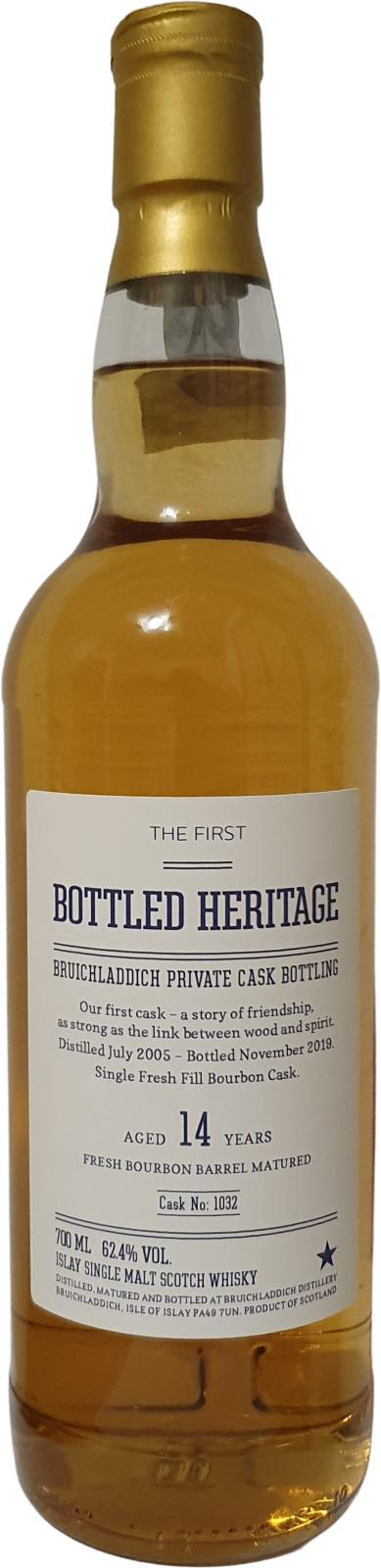Bruichladdich 2005 Private Cask Bottling