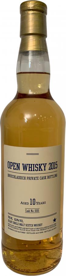 Bruichladdich 2005 Private Cask Bottling