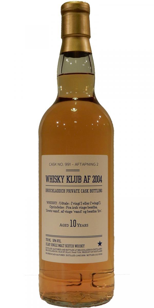 Bruichladdich 2006 Private Cask Bottling