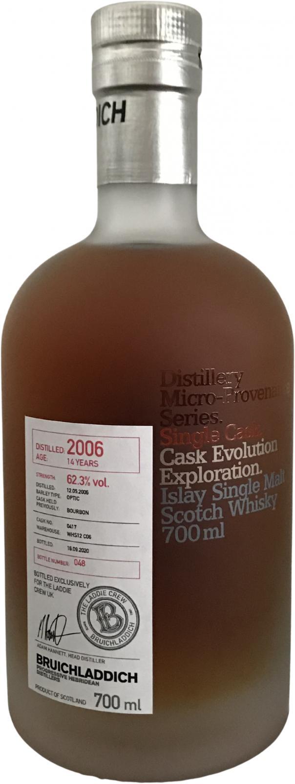 Bruichladdich 2006 Micro Provenance Series