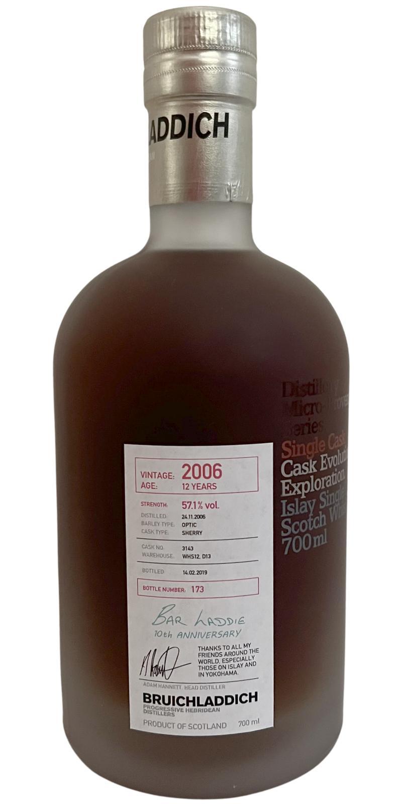 Bruichladdich 2006 Micro-Provenance Series