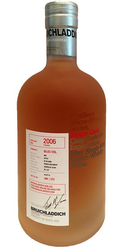 Bruichladdich 2006 X4 + 9 Micro-Provenance Series