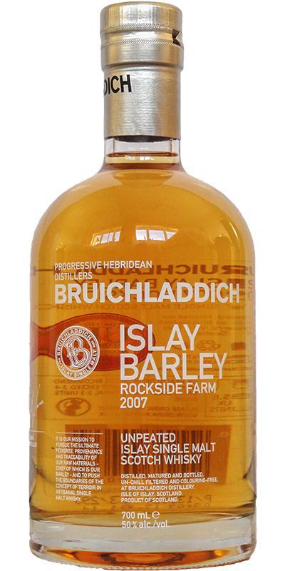 Bruichladdich 2007 Islay Barley - Rockside Farm
