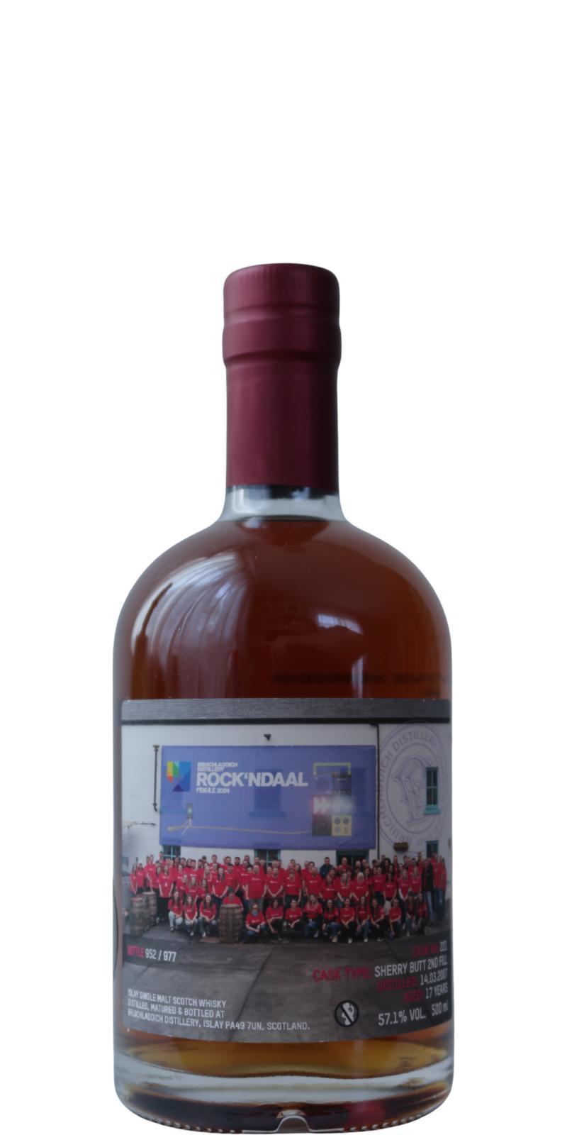 Bruichladdich 2007 2024 Fèis Ìle Valinch