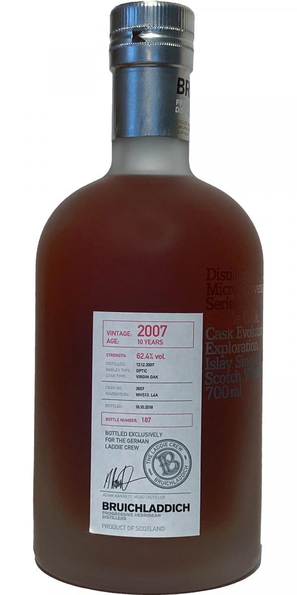 Bruichladdich 2007 Micro-Provenance Series
