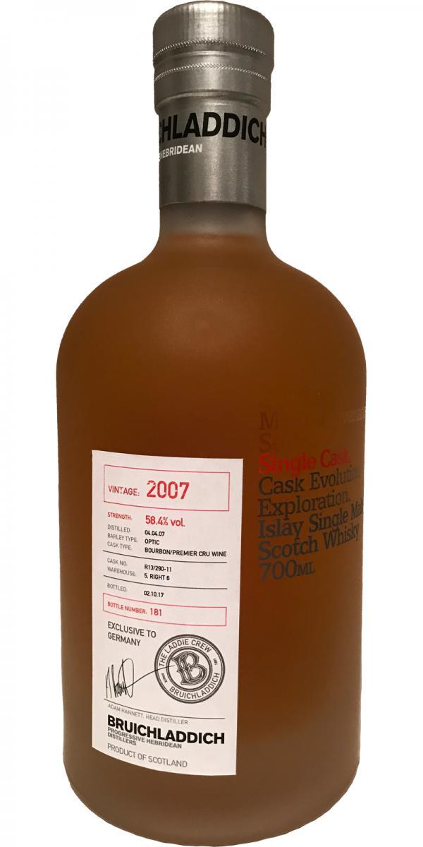 Bruichladdich 2007 Micro-Provenance Series