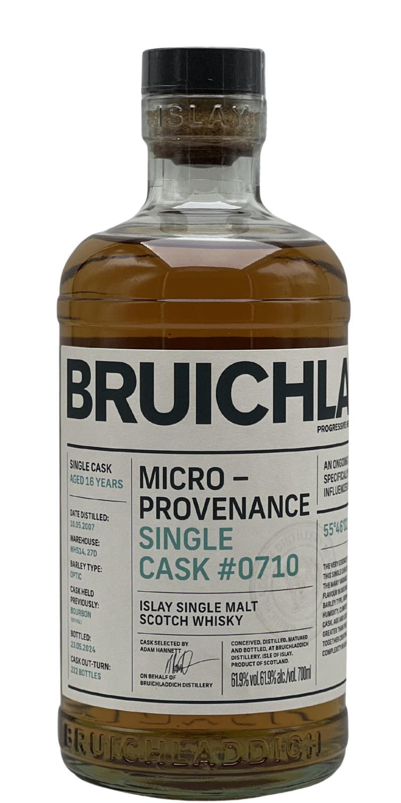Bruichladdich 2007 Micro-Provenance Series