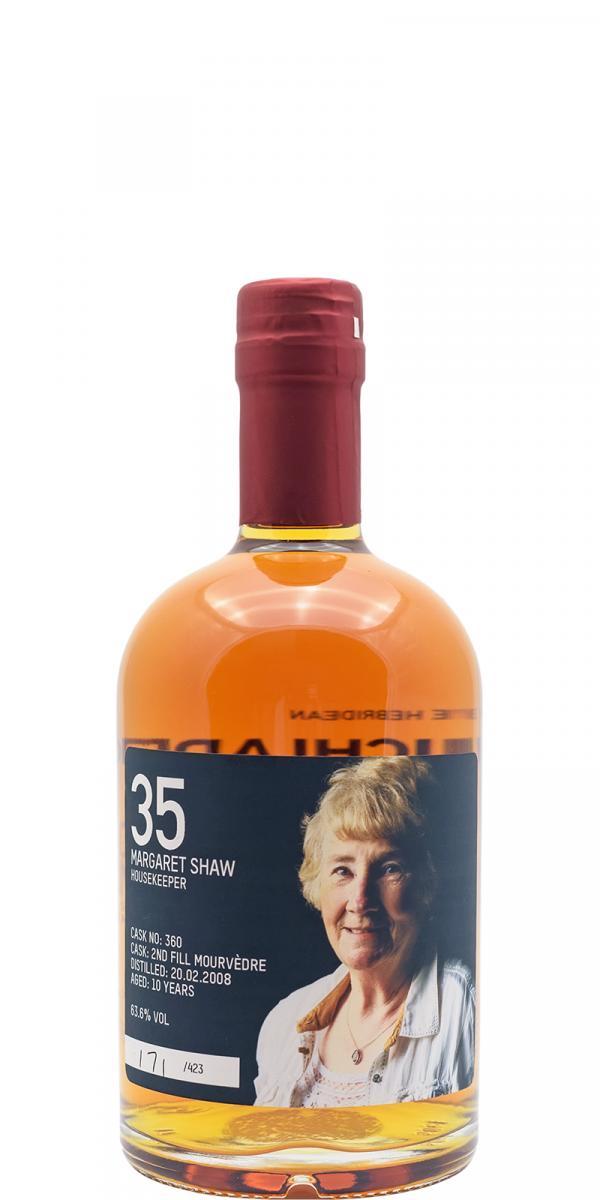 Bruichladdich 2008 Laddie Crew Valinch 35 - Margaret Shaw