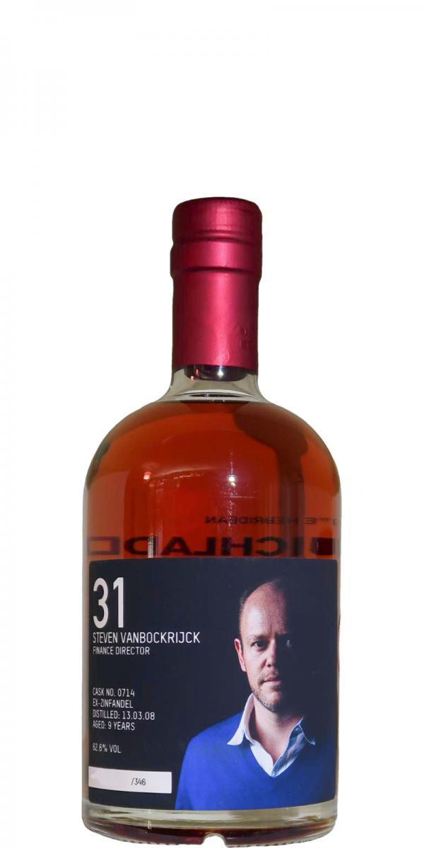 Bruichladdich 2008 Laddie Crew Valinch 31 - Stephen Vanbockrijck