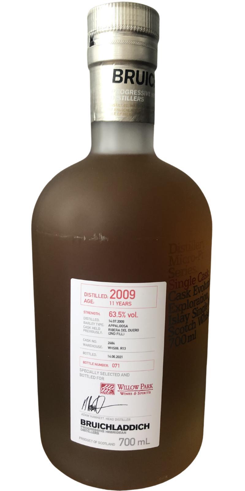Bruichladdich 2009 Micro-Provenance Series