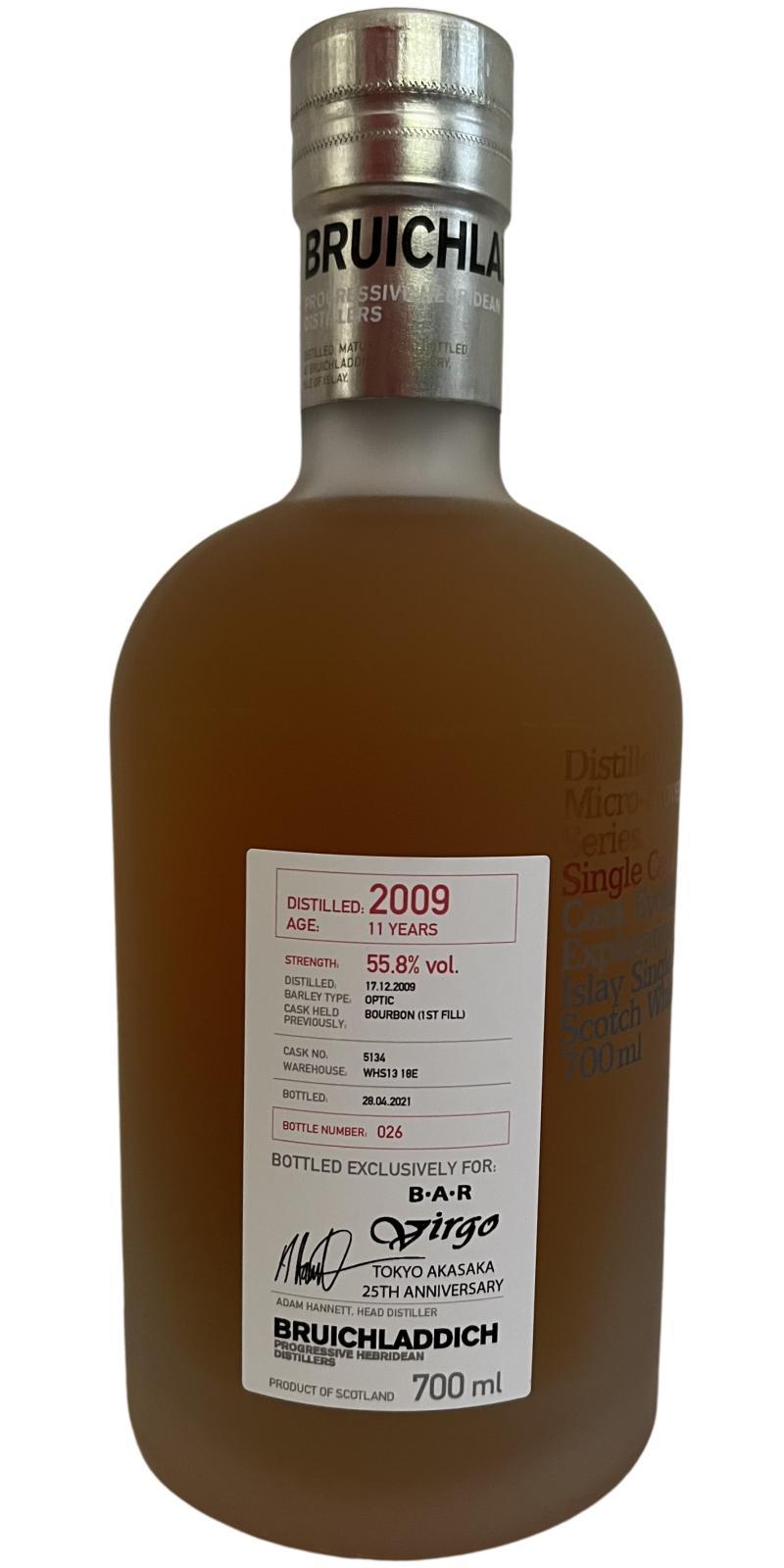 Bruichladdich 2009 Micro Provenance Series