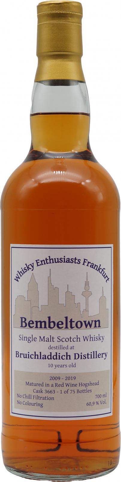 Bruichladdich 2009 Bembeltown