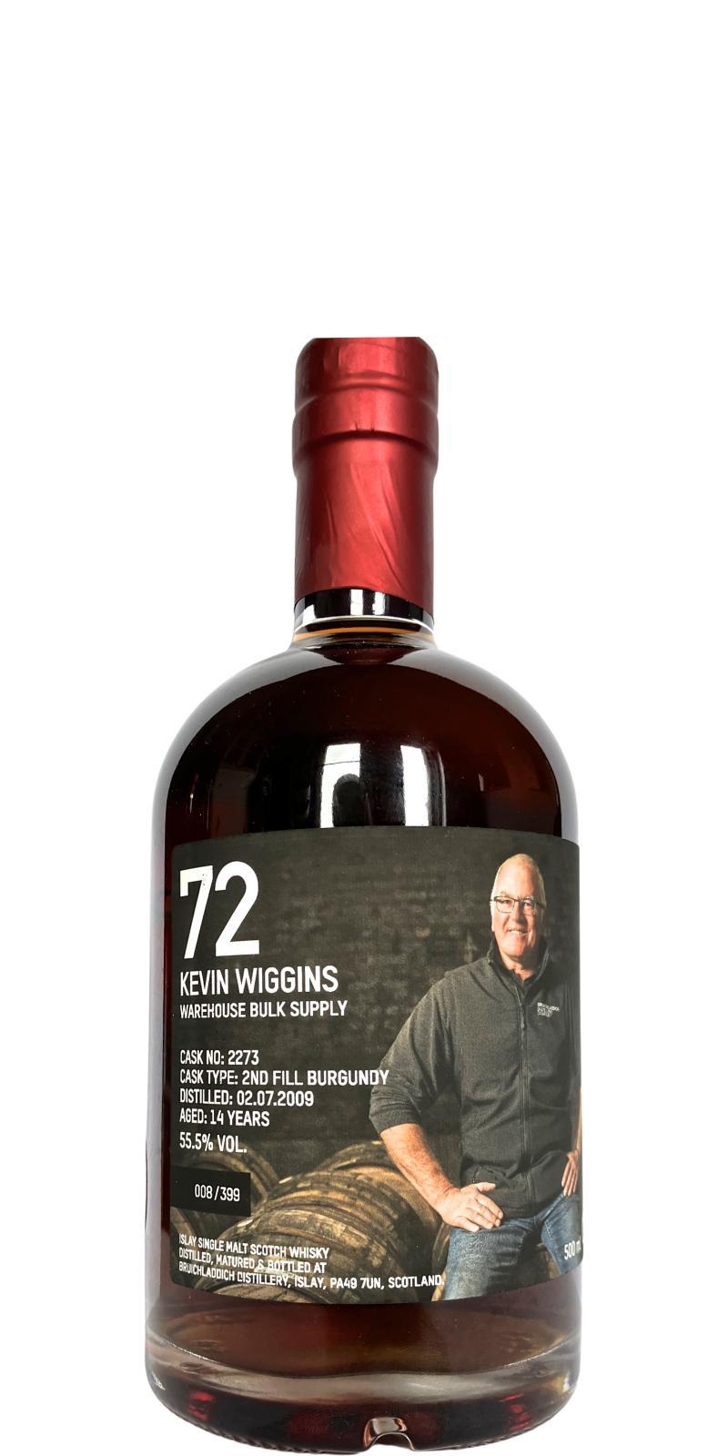 Bruichladdich 2009 Crew Valinch 72 - Kevin Wiggins