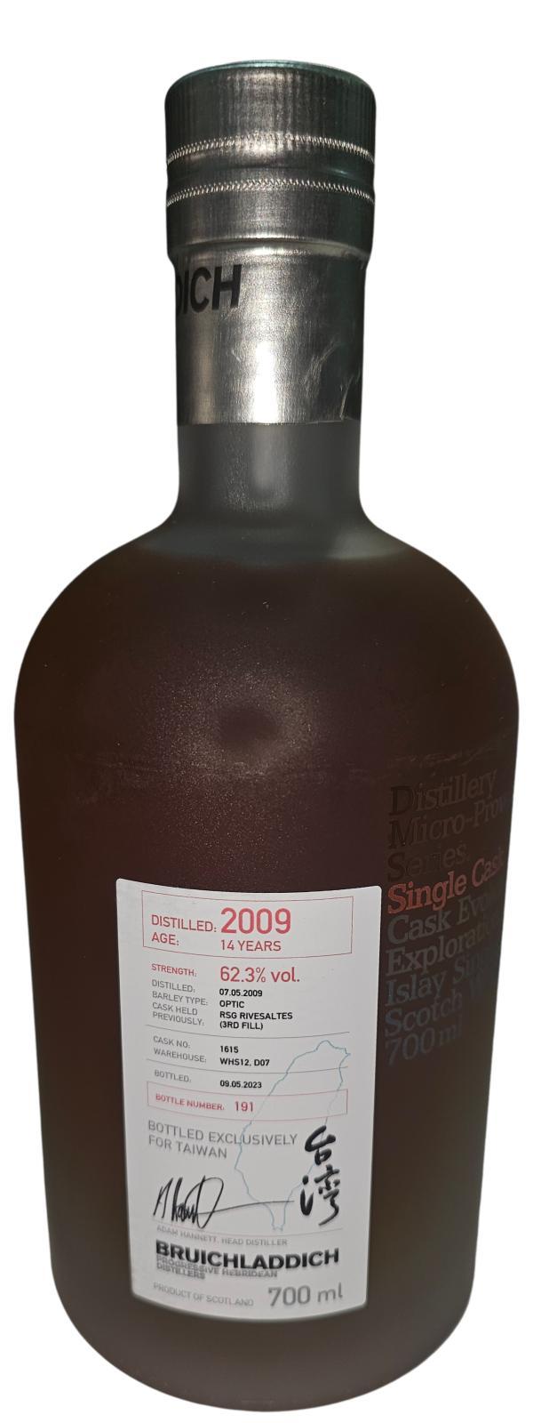 Bruichladdich 2009 Micro-Provenance Series