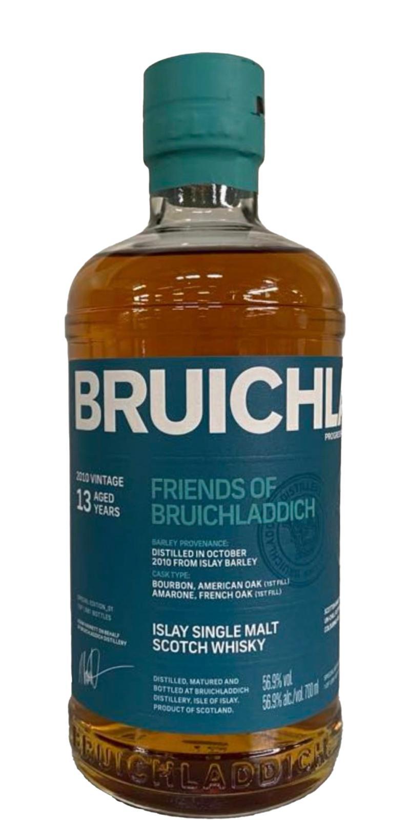 Bruichladdich 2010 Friends of Bruichladdich