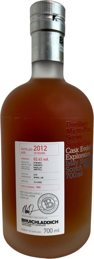 Bruichladdich 2010 Micro Provenance Series