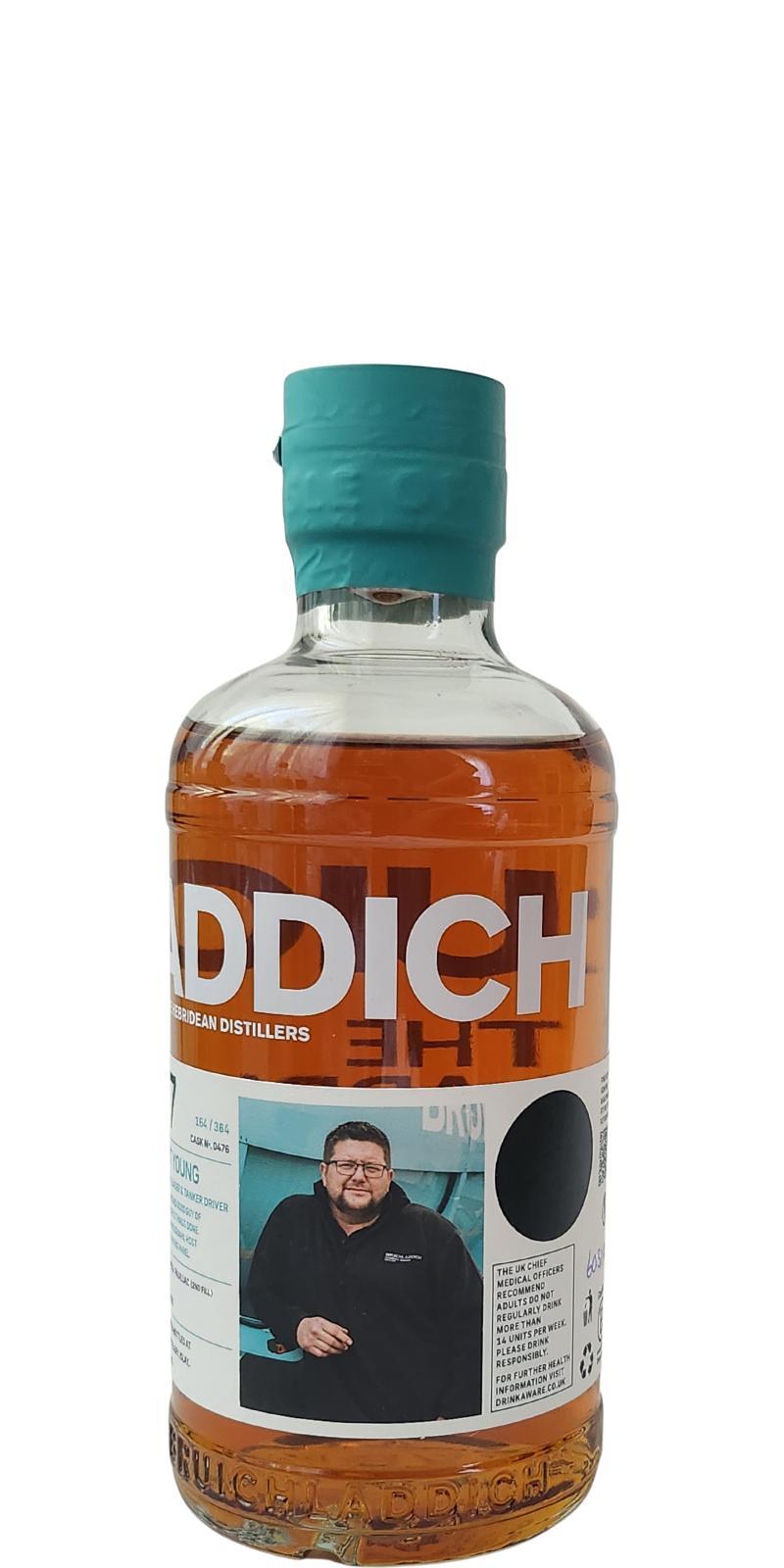 Bruichladdich 2010 Crew Valinch 77 - Steward Young