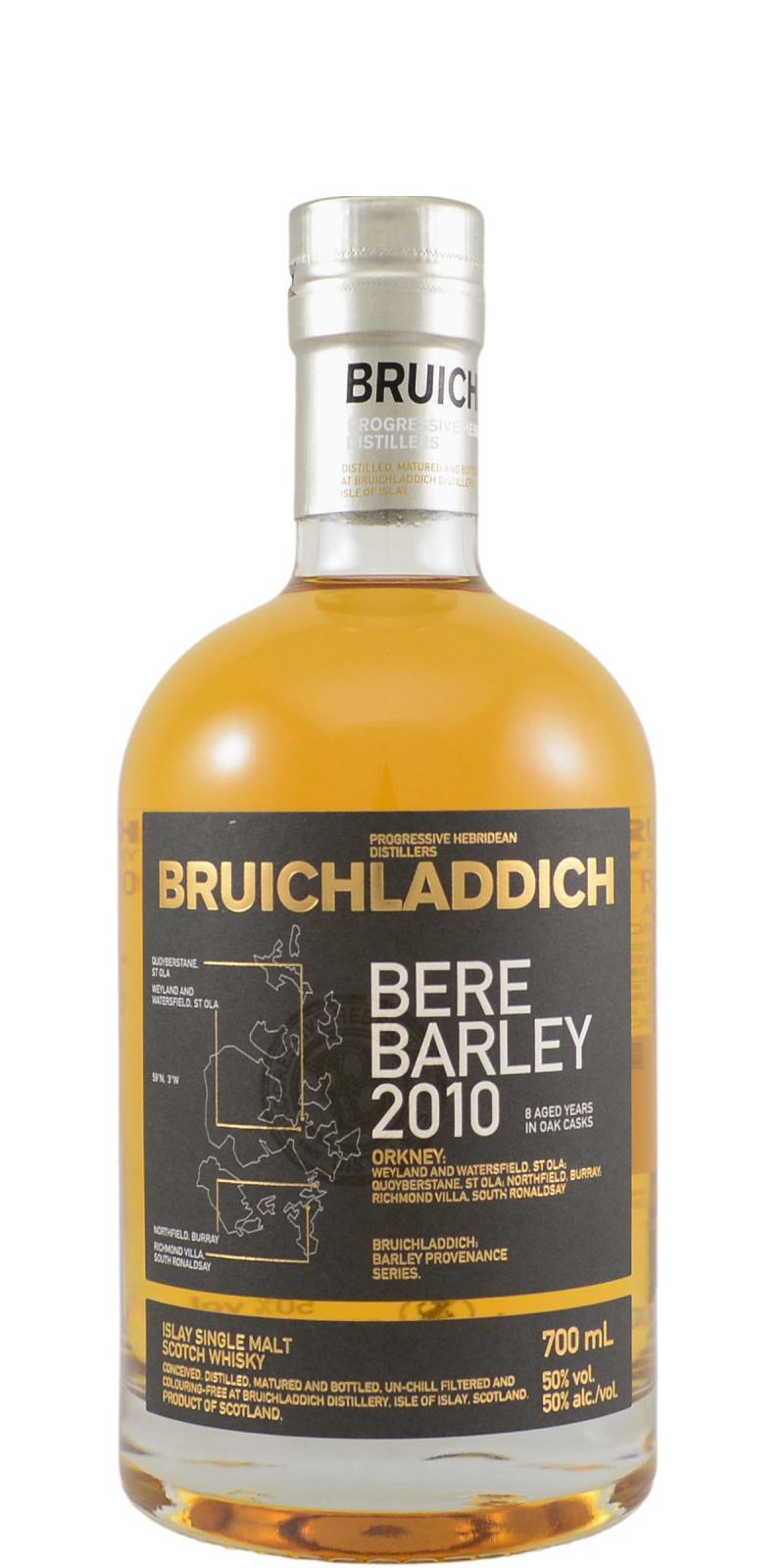 Bruichladdich 2010 Bere Barley