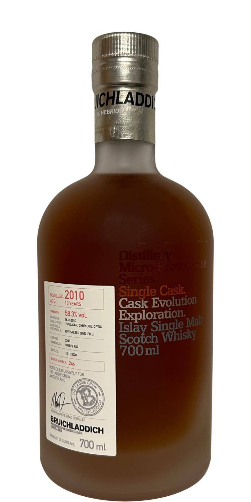 Bruichladdich 2010 Micro Provenance Series