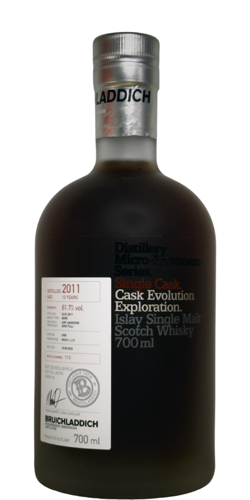 Bruichladdich 2011 Micro-Provenance Series