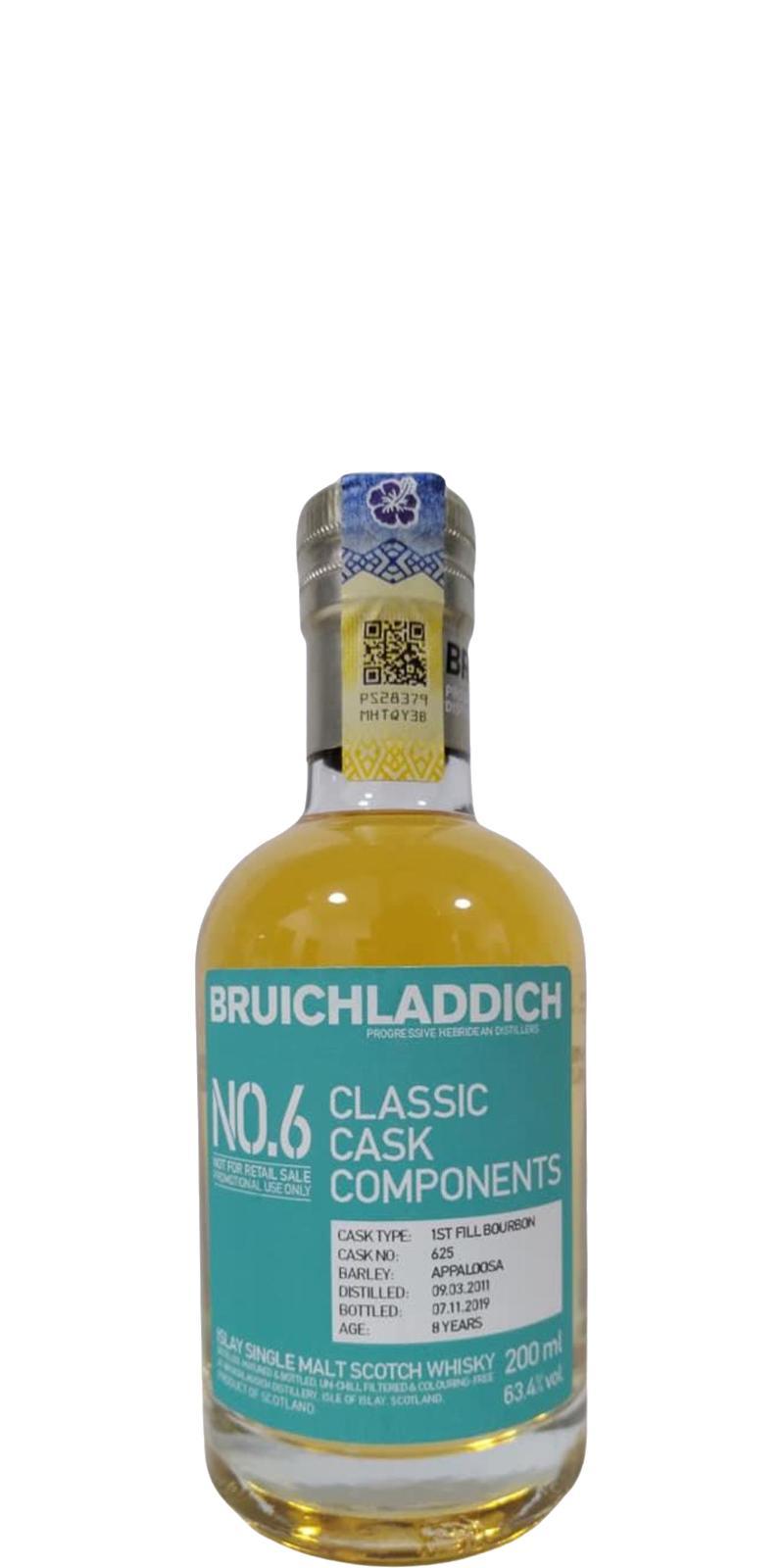 Bruichladdich 2011 Classic Cask Components - No. 6