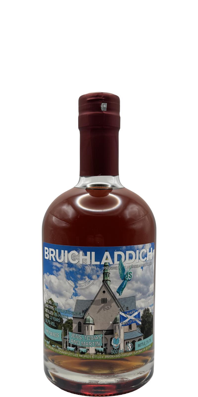 Bruichladdich 2011 Valinch Tasting at Fleckners Finest Food in der St. Bernardus Kapelle