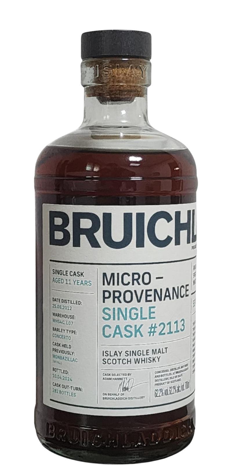 Bruichladdich 2012 Micro-Provenance Series