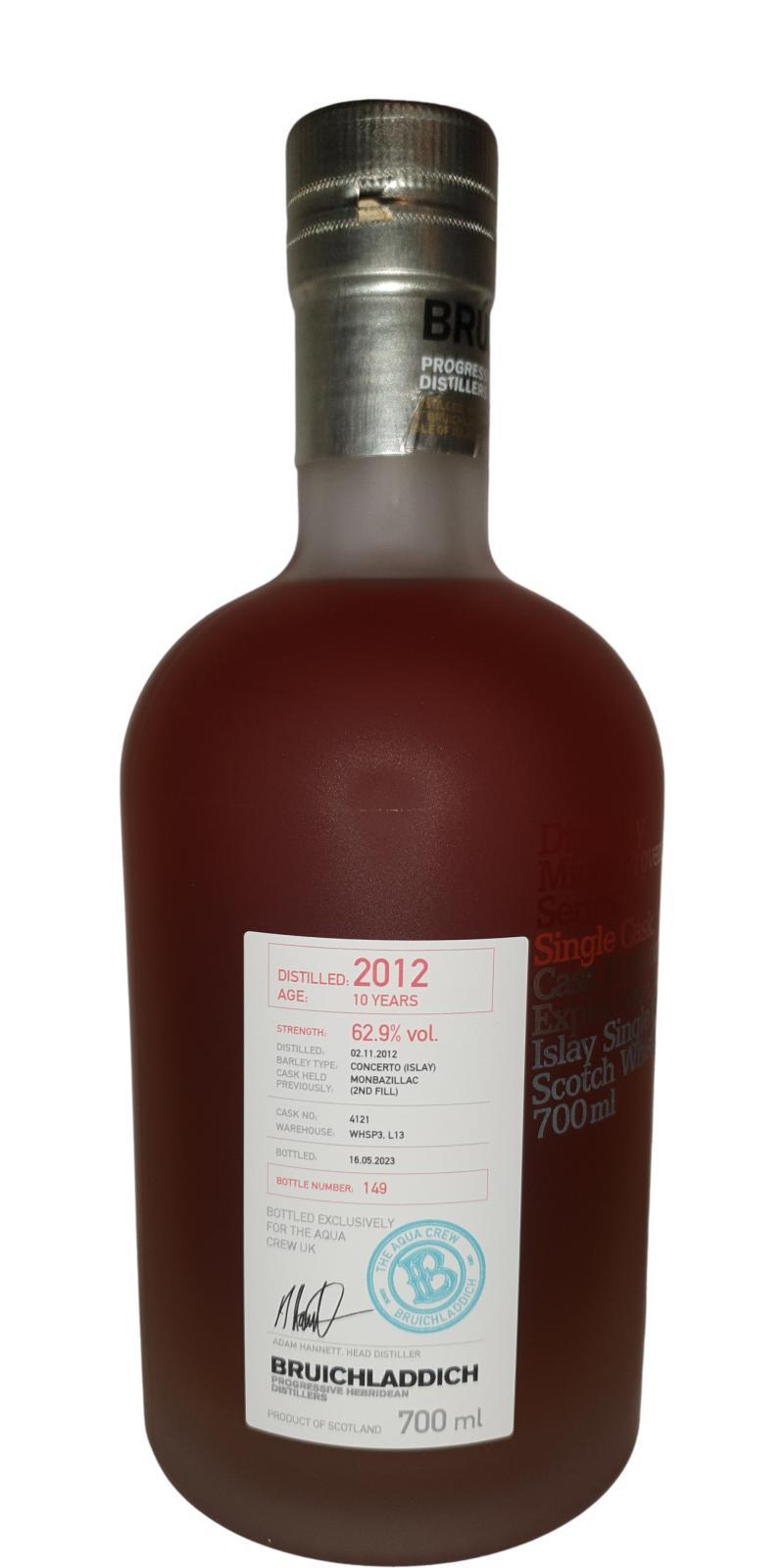 Bruichladdich 2012 Micro-Provenance Series