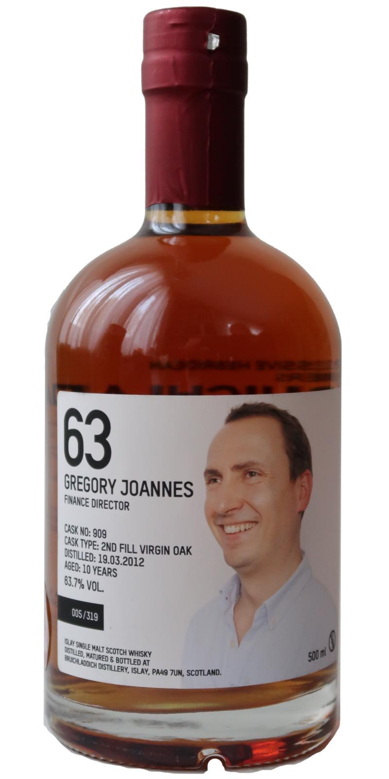 Bruichladdich 2012 Laddie Crew Valinch 63 - Gregory Joannes