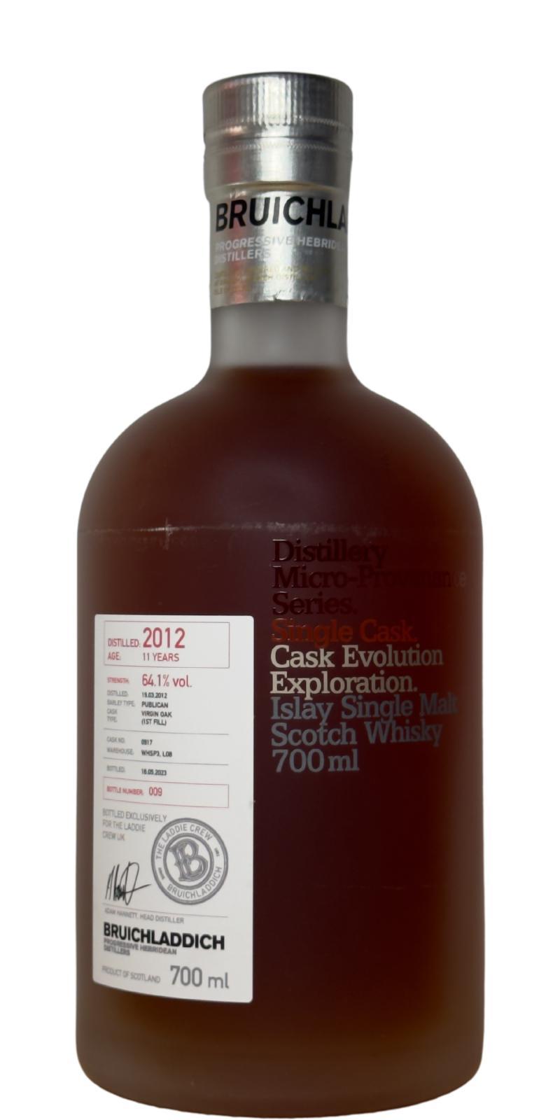 Bruichladdich 2012 Micro-Provenance Series