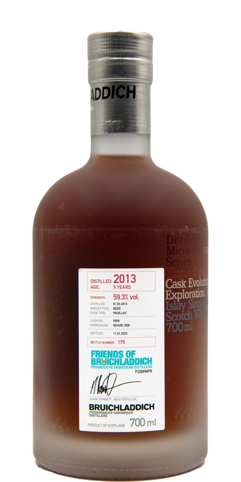 Bruichladdich 2013 Friends of Bruichladdich