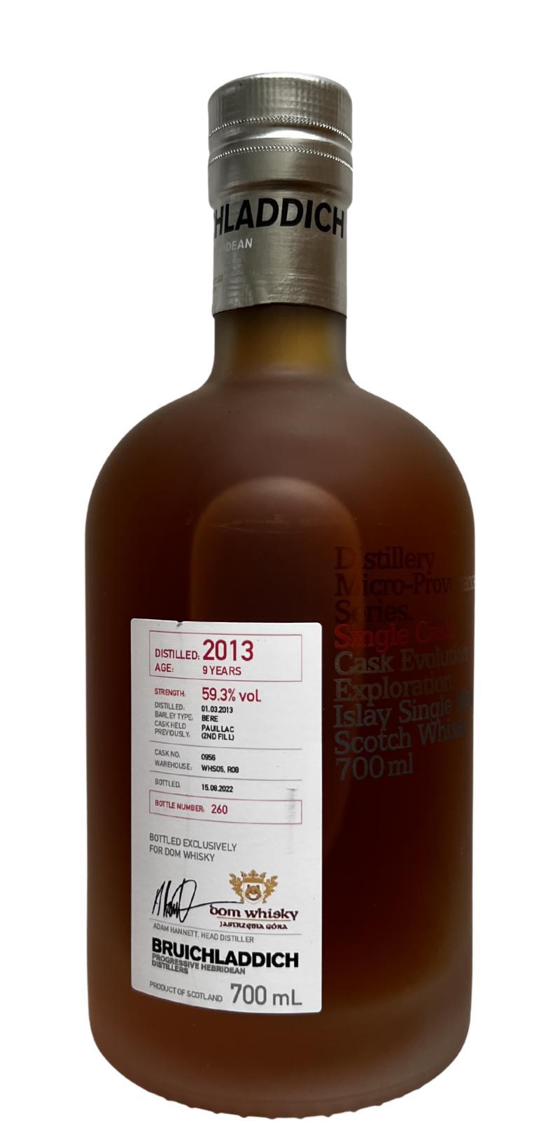 Bruichladdich 2013 Micro-Provenance Series